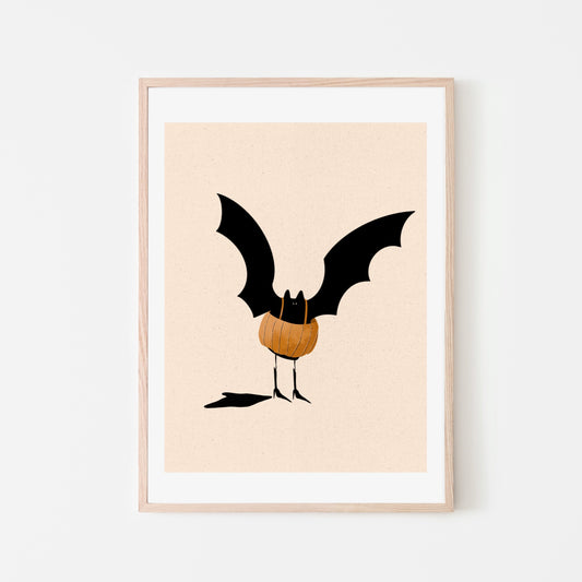 Pumpkin Costume -Bat